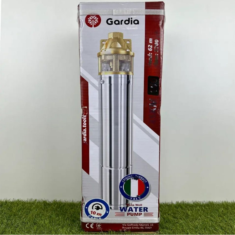 Насос глубинный GARDIA 4SKM 150 10м кабель