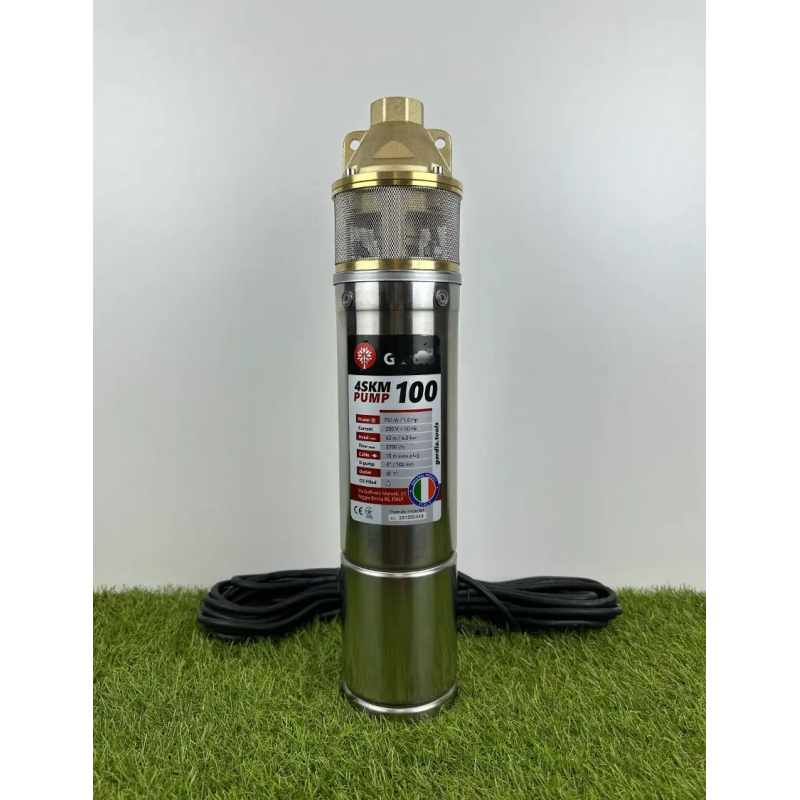Насос глибинний GARDIA  4SKM 100 10м кабель