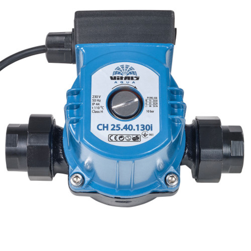 Циркуляционный насос Vitals Aqua CH 25.40.130i (72 Вт, Q 2.88 м³/ч, H 4 м) 