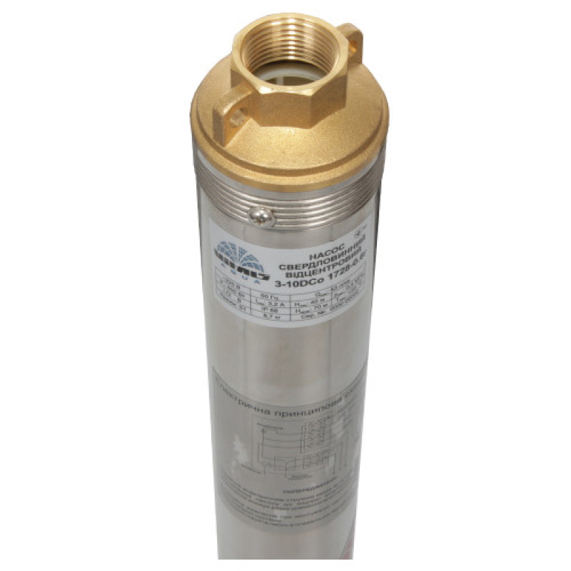 Насос свердловинний Vitals aqua 3-10DCo 1728-0.6r відцентровий  