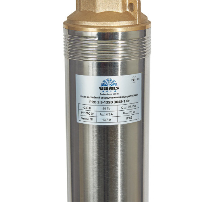 Насос свердловинний Vitals Aqua PRO 3.5-13SD 3048-1.0r відцентровий 