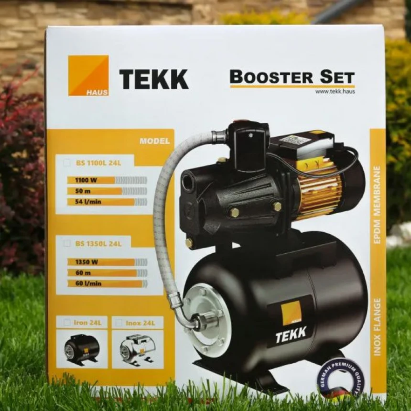 Насосна станція TEKK HAUS BS 1350L 24L Inox