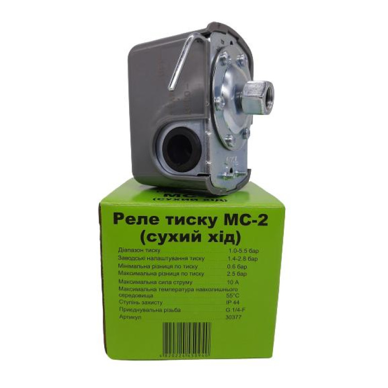 Peле тиску з накидною гайкою сухий хід ALBA MC-2