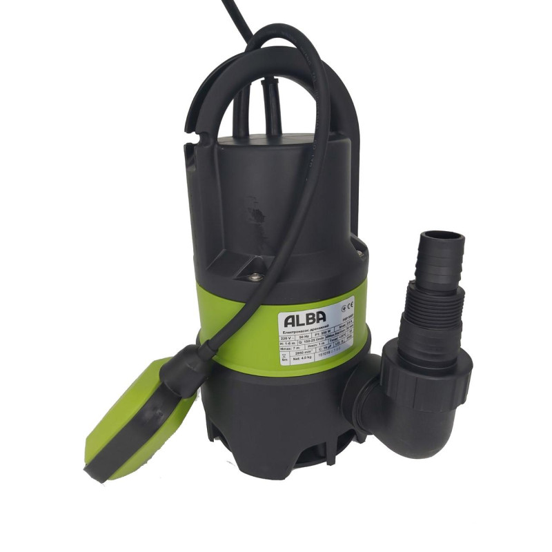 Насос дренажний ALBA PSP 400  з поплавцем