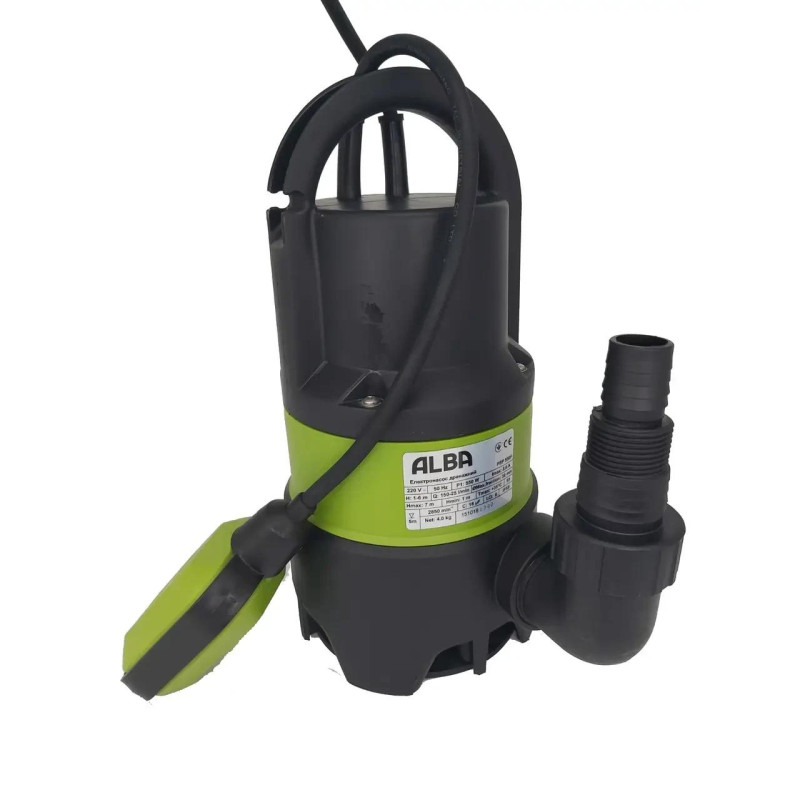 Насос PSP 750 ALBA дренажний з поплавком