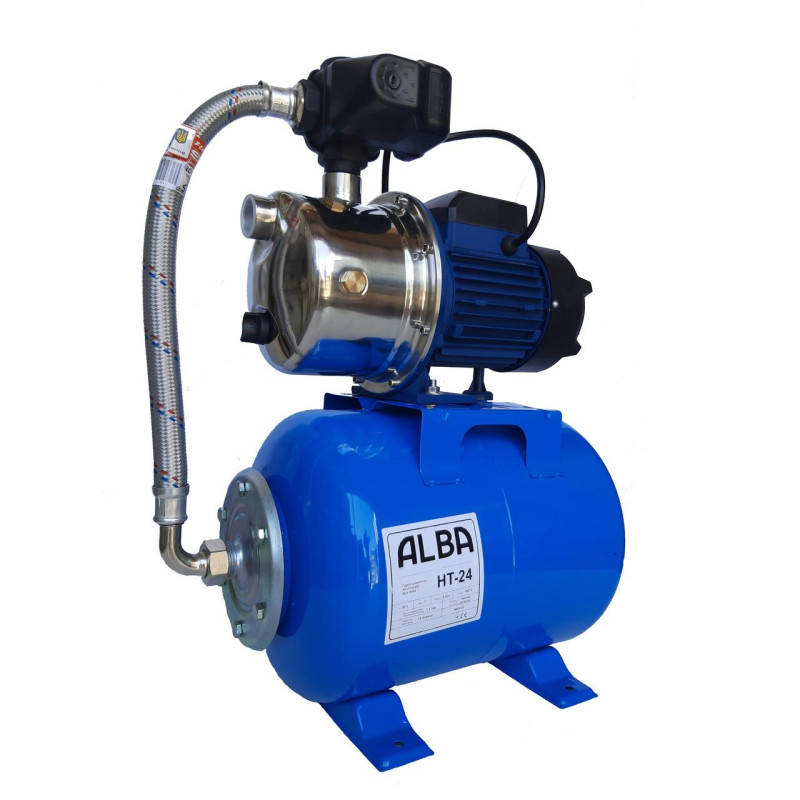 Насосная станция с механическим реле давления ALBA JS80/24