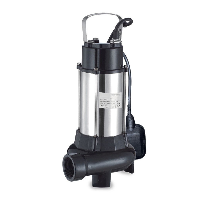 AQUATICA V1300DF (773332) 1.3кВт Hmax 12м Qmax 300л/хв (з ножем) - Насос фекальний