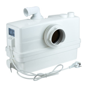 LEO 3.0 WC601A (776914) Станция канализационная (0.6кВт Hmax 8.5м Qmax 110л / мин 3 входа + фронтальный вход 90мм)
