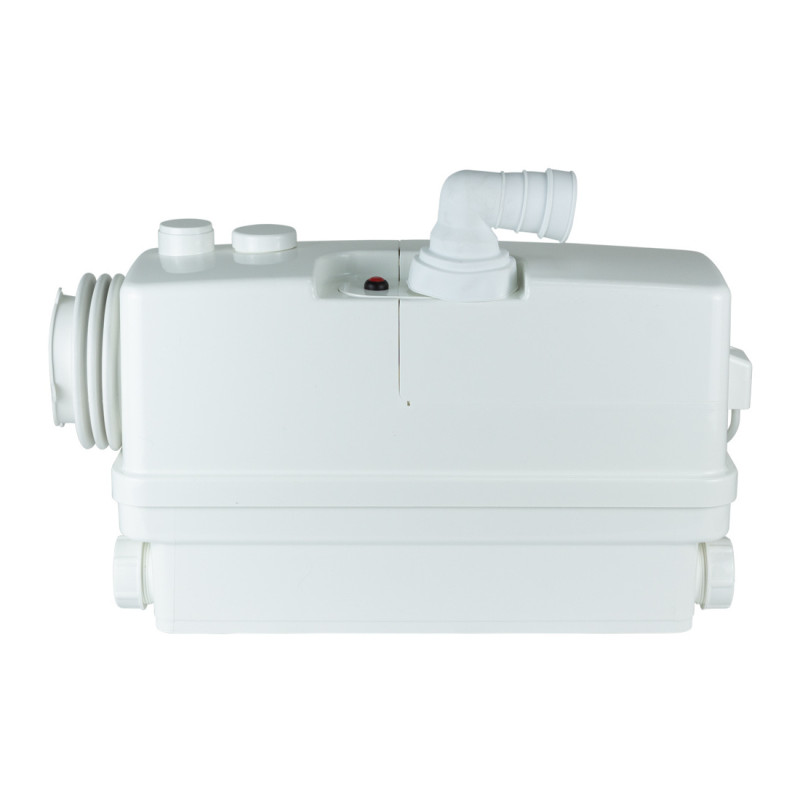 LEO 3.0 WC601B (776916) Станція каналізаційна (0.6кВт Hmax 8.5м Qmax 110л/хв 3 входи + бічний вхід 90мм)