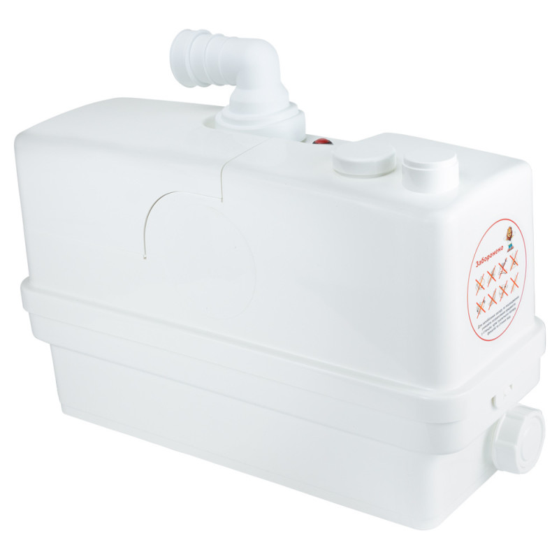 LEO 3.0 WC601C (776918) Станція каналізаційна (0.6кВт Hmax 8.5м Qmax 110л/хв 3 входи)