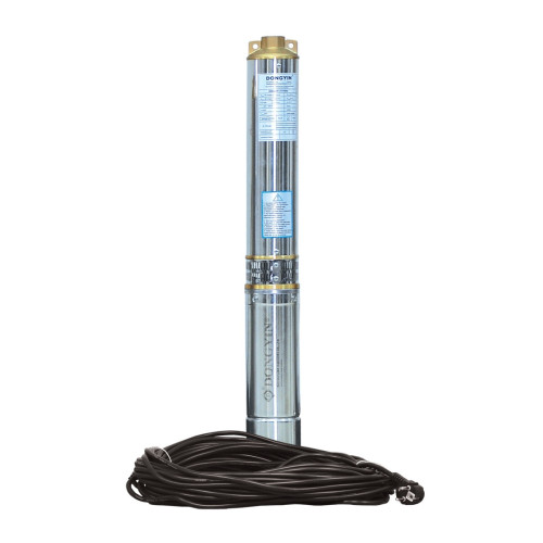 Dongyin 4 SEm4/12 1,1 кВт H 87(66)м Q 100(60)л/хв Ø102мм 45м кабелю - Насос відцентровий свердловинний
