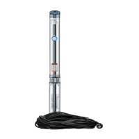 Свердловинний насос AQUATICA 3QJED2-33-1.1 (778405) - 1.1кВт H 143(107)м Q 45(30)л/хв Ø80мм 60м кабелю