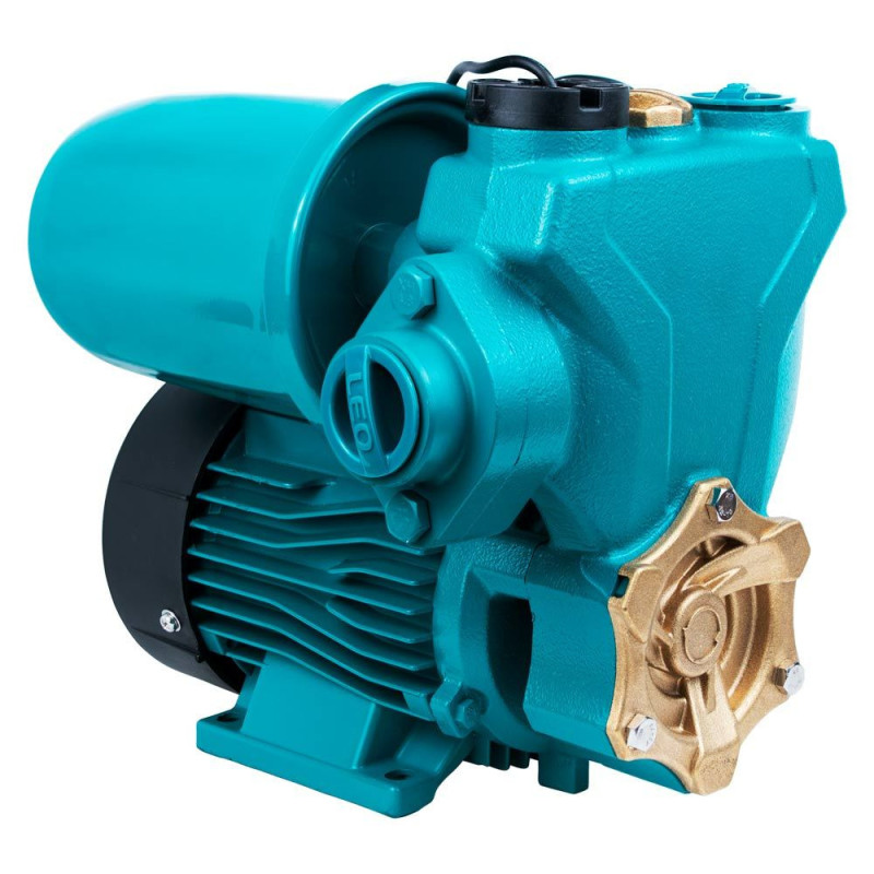 LEO 3.0 APSm75AE (776152) Насосна станція водопостачання (0.75кВт Hmax 63м Qmax 48л/хв (вихровий насос) 1л + регулятор тиску)