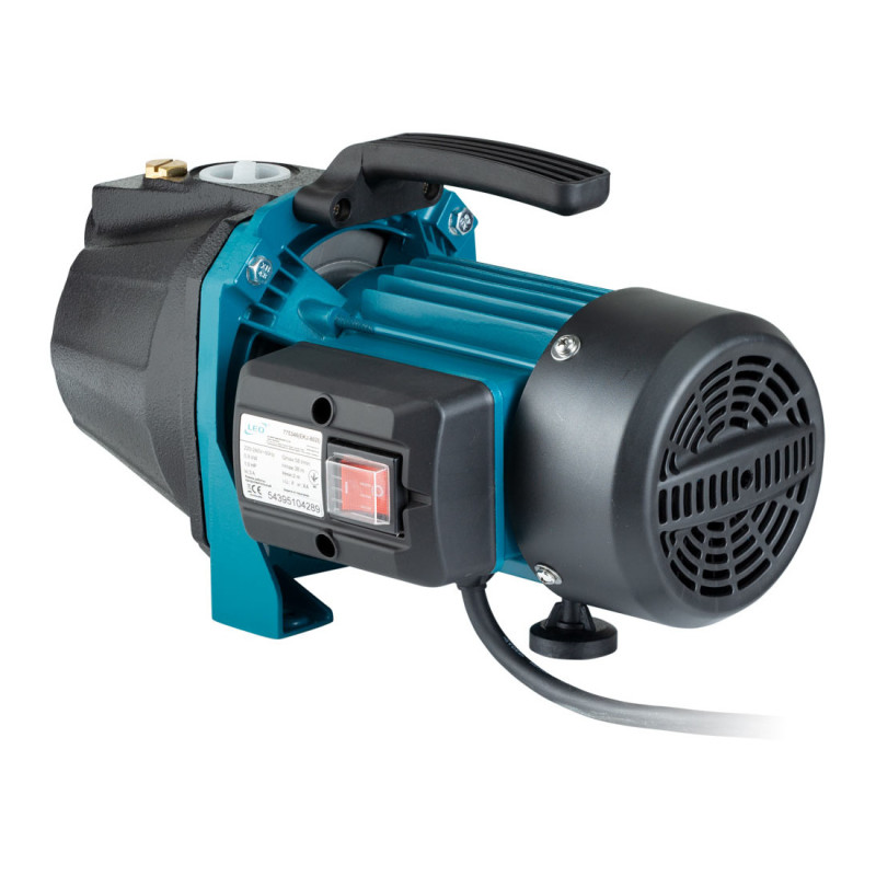 LEO EKJ-802I (775346) Насос відцентровий самовсмоктуючий 0.8кВт Hmax 38м Qmax 58л/хв