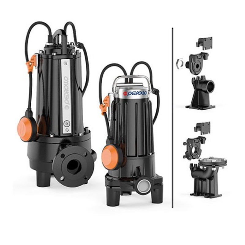 Фекальный насос Pedrollo TRITUS TRm 1,1 с режущим механизмом