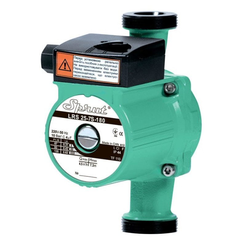 Sprut LRS 25-7S-180 - Насос циркуляційний