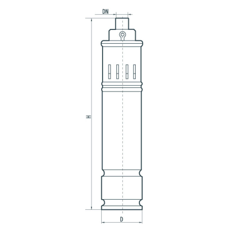Насос свердловинний Sprut 4S QGD 1,8-50-0,5 шнековий (кабель 10м)