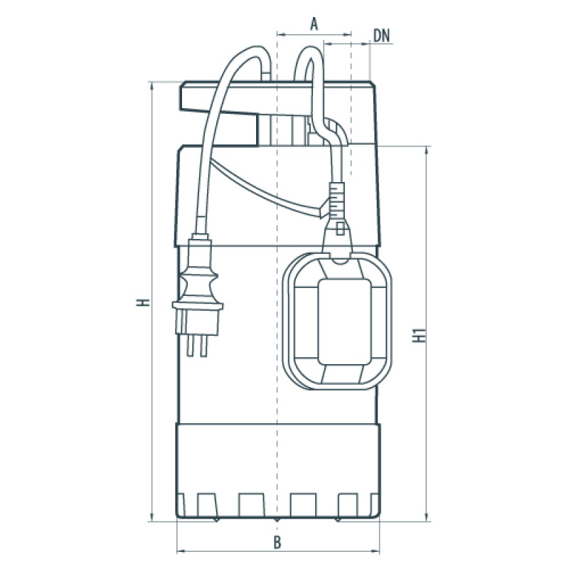 Дренажний насос NPO DSP1000-4H для чистої води