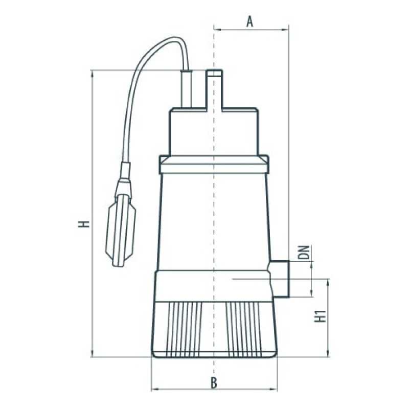Насоси плюс обладнання DSP800-3H - Дренажний насос для чистої води