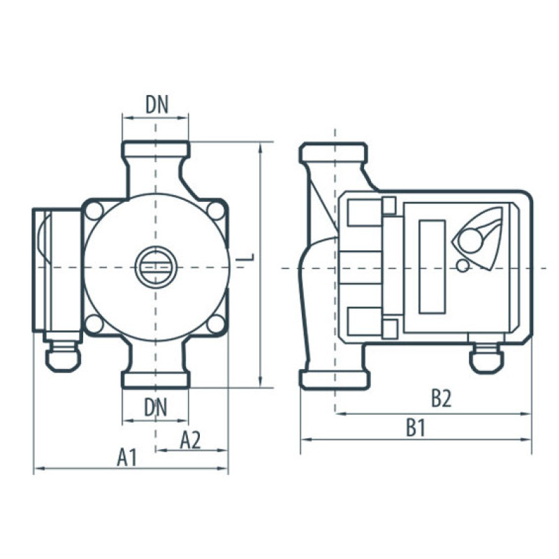 Sprut GPD 25-4S-180 - Насос циркуляційний