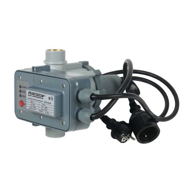 Контролер тиску NPO EPS-II-12ASP з вилкою та розеткою