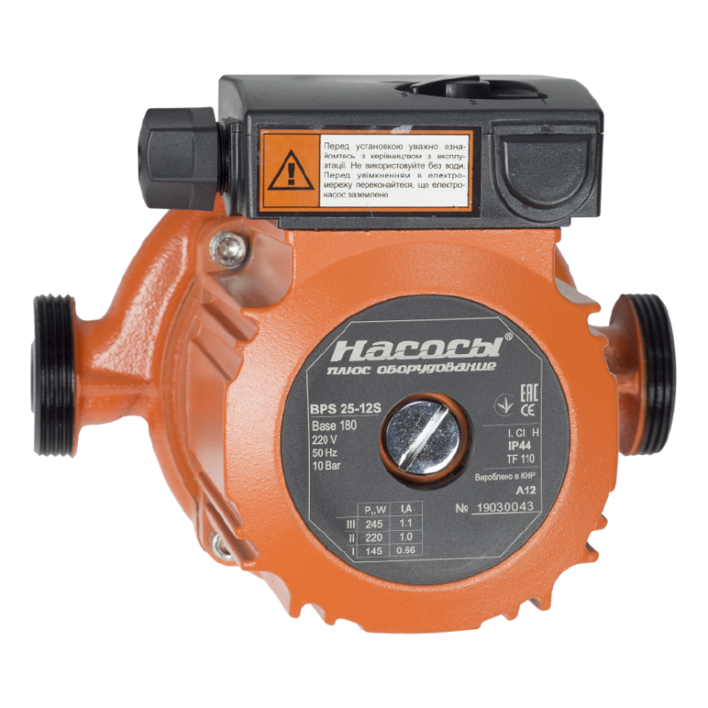 Насоси плюс обладнання BPS 25-12S-180 - Насос циркуляційний