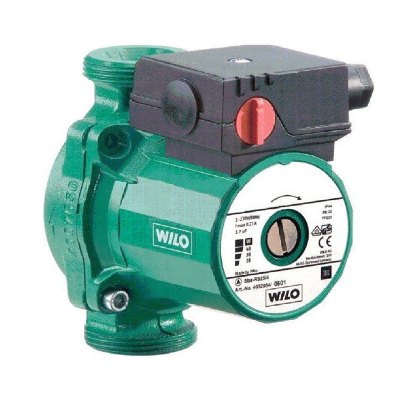 Wilo Star-RS 25/4-130 - Циркуляційний насос для систем опалення