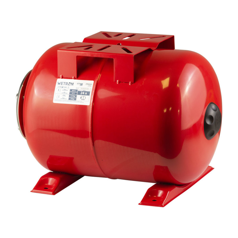 Гідроакумулятор горизонтальний 24л WETRON HTw24 (779221)