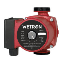 Насос циркуляційний  WETRON (774211)  LPS20-4/130B 75Вт Hmax 4м Qmax 30л/хв Ø1