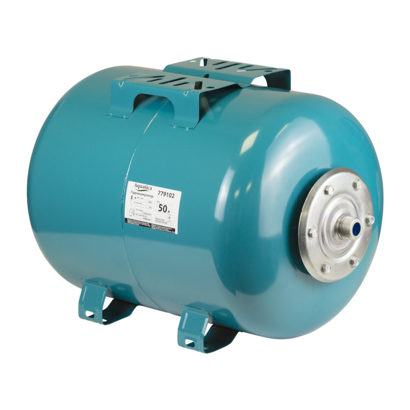Гідроакумулятор горизонтальний 50л тип EU AQUATICA (779102)