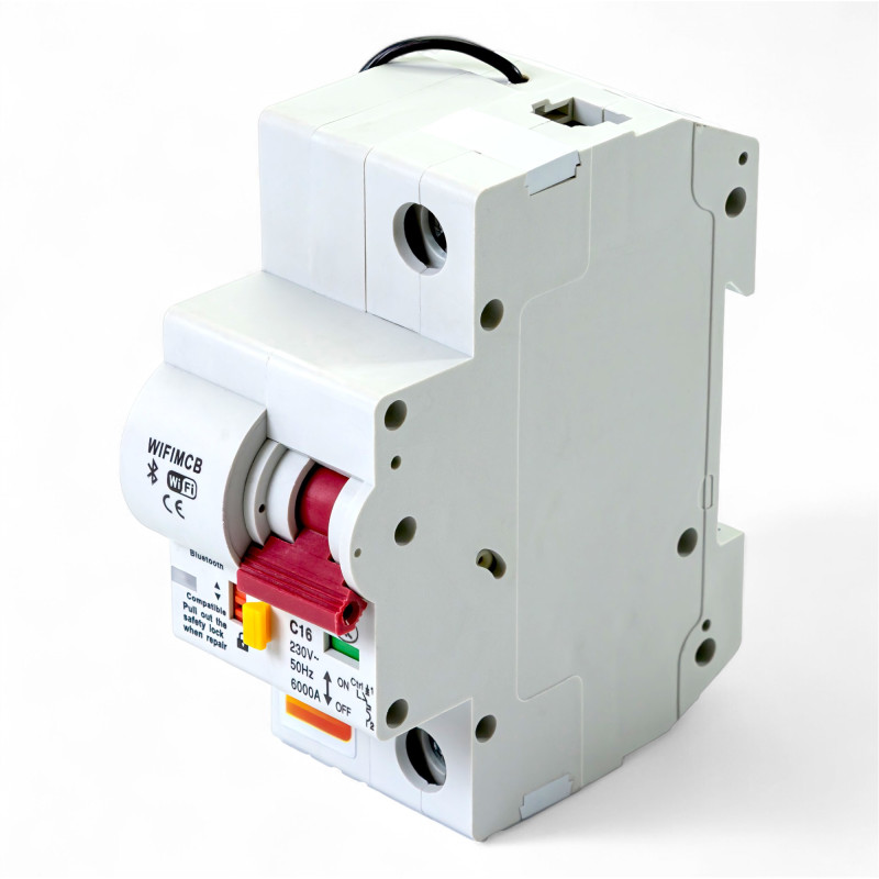 Розумний автоматичний вимикач Tervix Pro Line WiFi Circuit Breaker, 10A (без ЕМ) 439450 