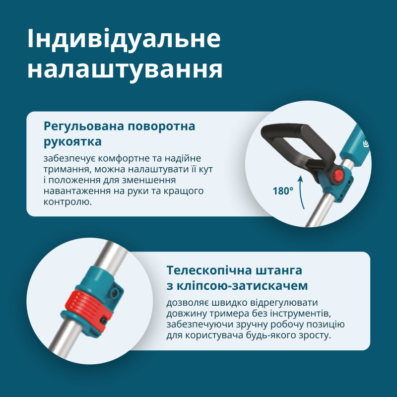 Акумуляторний тример садовий Könner & Söhnen KS CST-20V  