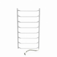 Рушникосушарка електрична Deffi Трапеція 500x800 правий, 80 Вт, білий