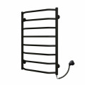 Полотенцесушитель электрический Deffi Трапеция 500x800 правый, 80 Вт, черный