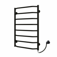 Рушникосушарка електрична Deffi Трапеція 500x800 правий, 80 Вт, чорний