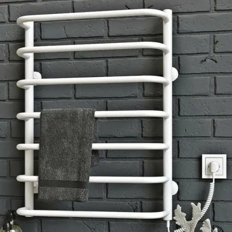 Рушникосушарка електрична Deffi Стандарт 500x700 правий, 100 Вт, білий