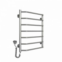 Рушникосушарка електрична Deffi Трапеція 500x800 лівий, 120 Вт, хром