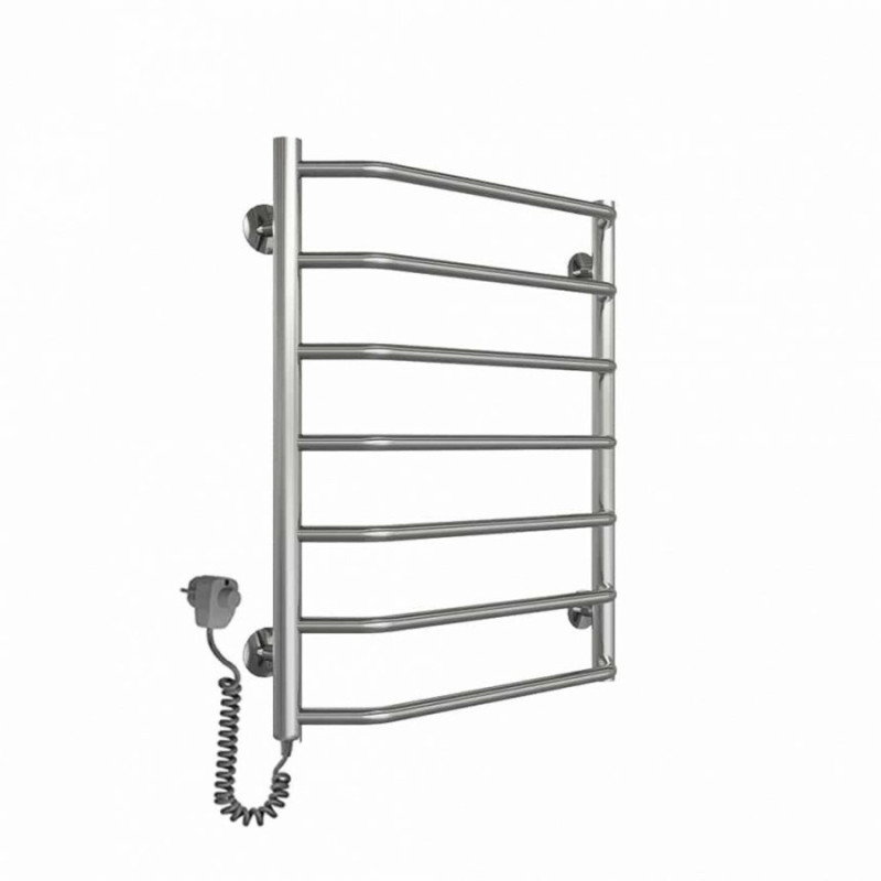 Рушникосушарка електрична Deffi Трапеція 500x800 лівий, 120 Вт, хром