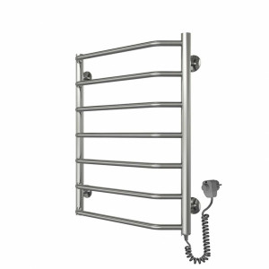Полотенцесушитель электрический Deffi Трапеция 500x800 правый, 120 Вт, хром