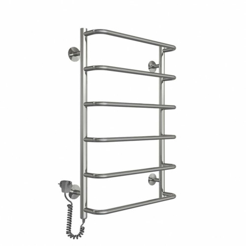 Полотенцесушитель электрический Deffi Стандарт 500x800 левый, 110 Вт, хром