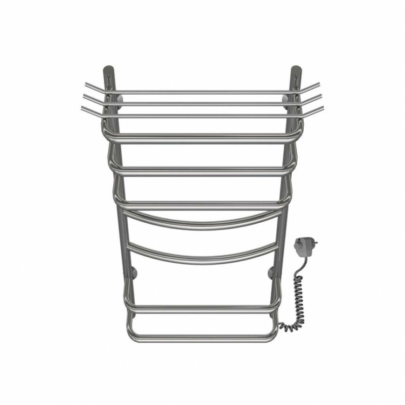 Полотенцесушитель электрический Deffi Юность 500x700 правый, 120 Вт, хром