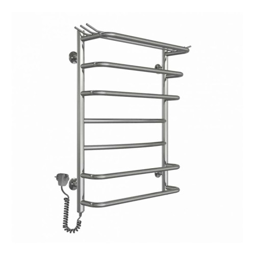 Рушникосушарка електрична Deffi Юність 500x800 лівий, 118 Вт, хром