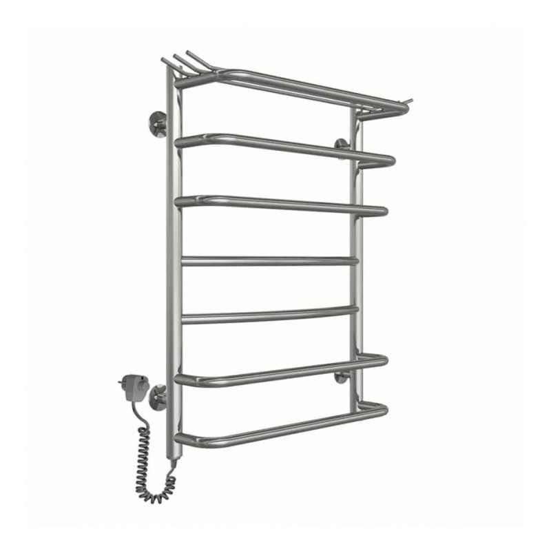 Рушникосушарка електрична Deffi Юність 500x800 лівий, 118 Вт, хром