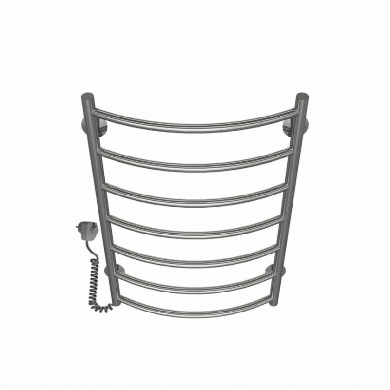 Полотенцесушитель электрический Deffi Классик 500x800 левый, 110 Вт, хром