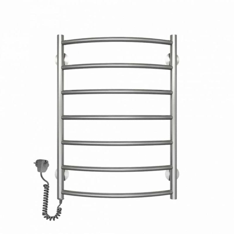 Полотенцесушитель электрический Deffi Классик 500x800 левый, 110 Вт, хром