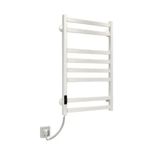 Полотенцесушитель электрический Deffi Avast 500x800 левый, 140 Вт, белый