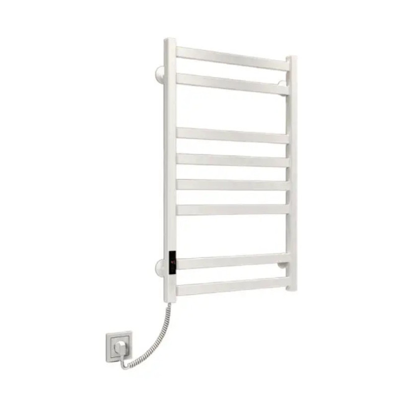 Полотенцесушитель электрический Deffi Avast 500x800 левый, 140 Вт, белый