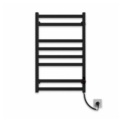 Рушникосушарка електрична Deffi Avast 500x800 правий, 140 Вт, чорний