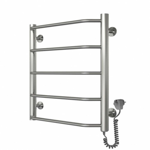 Полотенцесушитель электрический Deffi Трапеция 500x500 правый, 100 Вт, хром