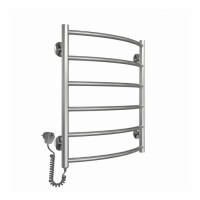 Рушникосушарка електрична Deffi Класик 500x500 лівий, 60 Вт, хром